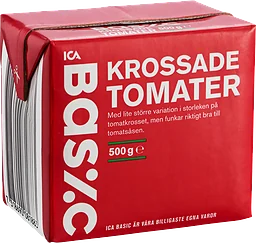 Krossade Tomater