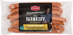 Varmkorv 75% Kötthalt Korvmakarna