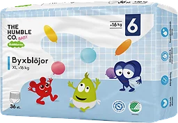 Byxblöjor XL +16kg 36-p