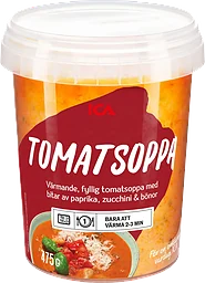 Tomatsoppa med bitar