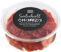 Chorizo Saluhall Lufttorkad Skivad
