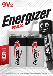 Batteri Max 9V 2-pack