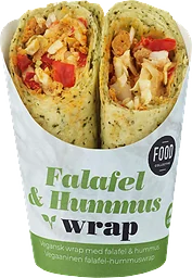 Wrap Falafel & hummus