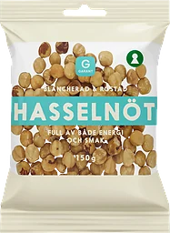 Hasselnötter Rostade