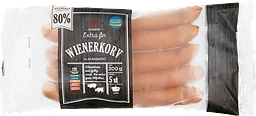 Wienerkorv Extra fin 80% Kötthalt