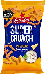 Ostbågar Super Crunch Cheddar & Sourcream onion