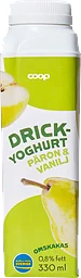 Drickyoghurt Päron & vanilj 0,8%