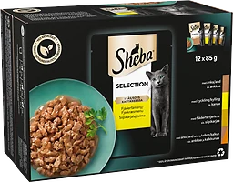 Fjäderfämeny Selection Sås Kattmat Sås 12-pack