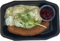 Isterband med dillstuvad potatis