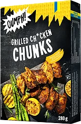 Grilled ch*cken chunks