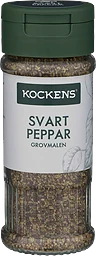 Svartpeppar Grovmalen
