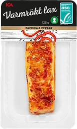Lax Färsk Varmrökt Paprika & Peppar Miljömärkt