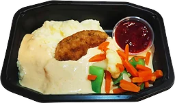 Kökets Wallenbergare Med Potatismos, Gräddsås Och Lingon