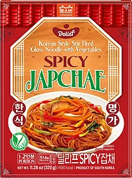 Spicy Japchae Korean Style Glass Noodle
