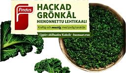Grönkål Hackad