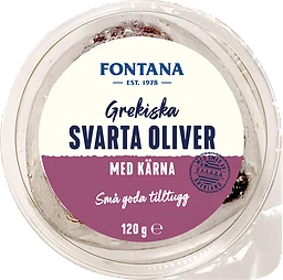 Oliver Svarta Grekiska Med kärna