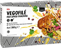 Pannfärdigt Sojafilé Spröd panerad Fryst
