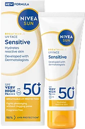 Solkräm UV Face Sensitive SPF50+