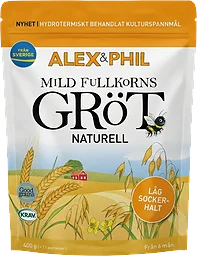 Fullkornsgröt mild 6m Eko