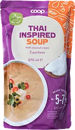 Soppa Thai inspirerad