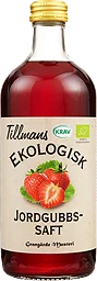 Jordgubb Ekologisk Saft Glas