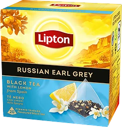 Svart te Russian Earl Grey 20-pack