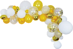 Ballongbåge Guld 70st
