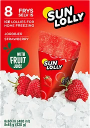 Glass Jordgubb