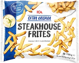 Extra krispiga steakhouse frites