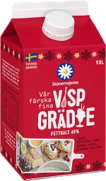 Vispgrädde 40%
