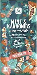 Mint&Kakaonibs Mörk Choklad