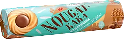 Nougatkaka med Hasselnötskräm