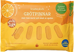 Grötpinnar Morot & Apelsin