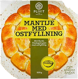 Mantije Med Spenat