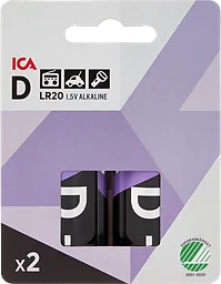 Batteri D/LR20 2-p