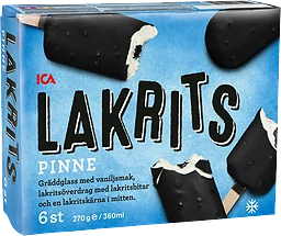 Lakritspinne 6-p