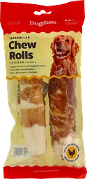 Chew Rolls Chicken Large Hundgodis 2-pack
