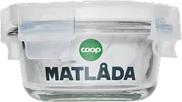 Glasförvaring rund 0.1 L