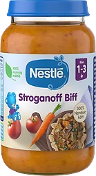 Barnmat Stroganoff biff 1-3 År