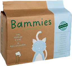 Bambublöjor Toddler 8-14Kg