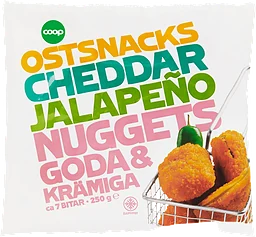 Ostsnacks Cheddar & Jalapeño