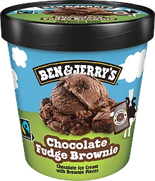 Glass Chocolate fudge brownie