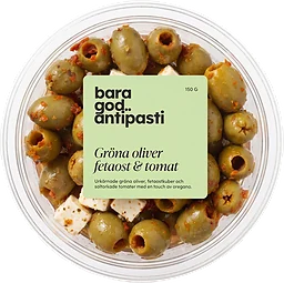 Gröna Oliver Fetaost & Tomat