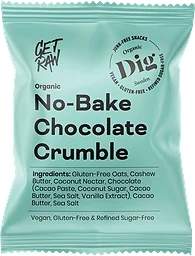 Chocolate No-bake Crumble Bar