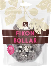 Fikonbollar Aprikos Kokos