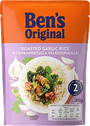 Roasted Garlic Rice Perfekt På 2 Min