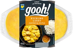 Kyckling curry med ris