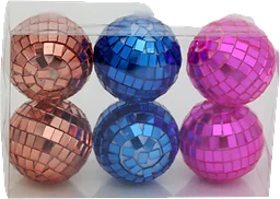Mini Discobollar 6cm mix färg