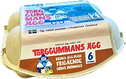 Ägg Bruna 6-pack