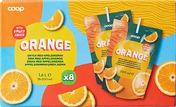 Fruktdryck apelsinsmak 8-pack